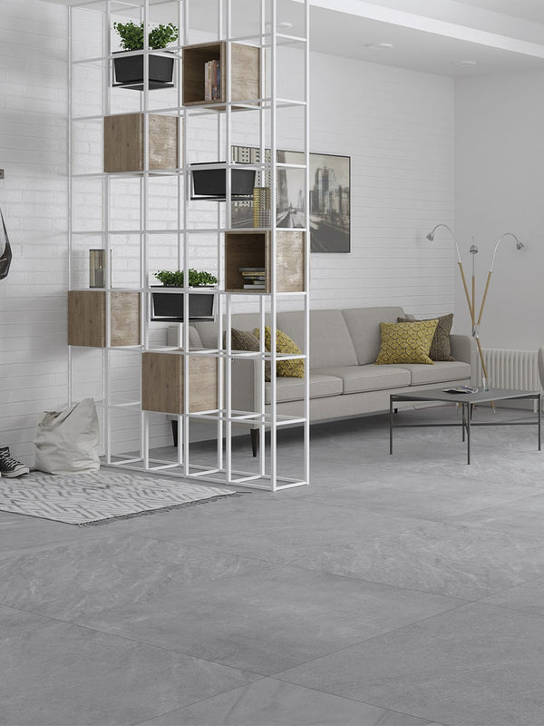 Valley Grey Spanish Porcelain Tile - 1000x1000x10mm