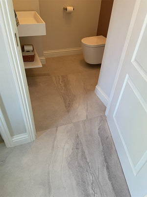 Idemo White XXXL Luxury Wall & Floor Tiles - 1000x1000