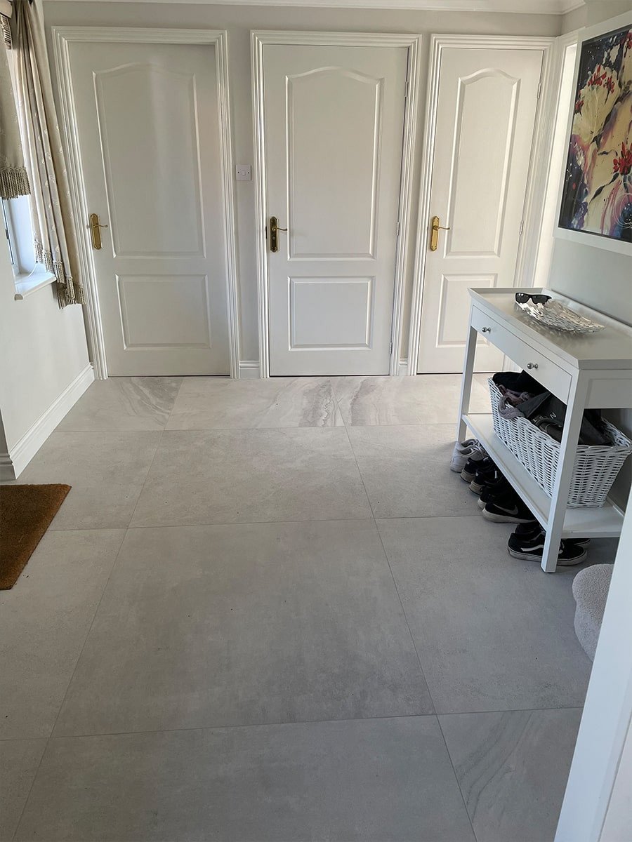 Idemo White XXXL Luxury Wall & Floor Tiles - 1000x1000