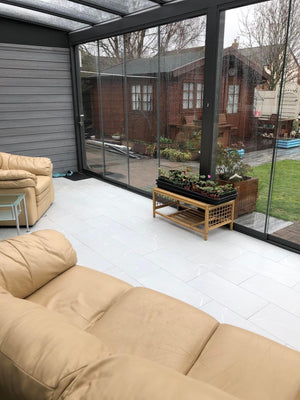 Nexus Grey Sugar Effect Tile - 600x300mm