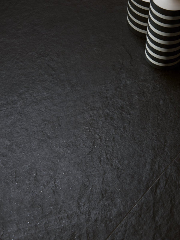 Lavagna Nero Italian Porcelain - 600x600x10mm