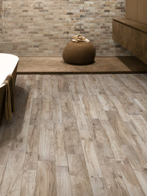 Living Marrone Italian Tile - 1000x205mm