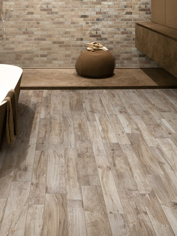 Living Marrone Italian Tile - 1000x205mm