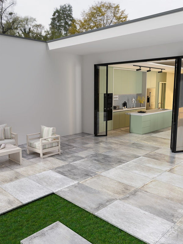 Provence Grey Italian Porcelain - 1000x600x20mm