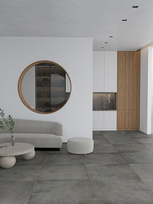 Loft Dark Italian Porcelain Tile - 800x800mm