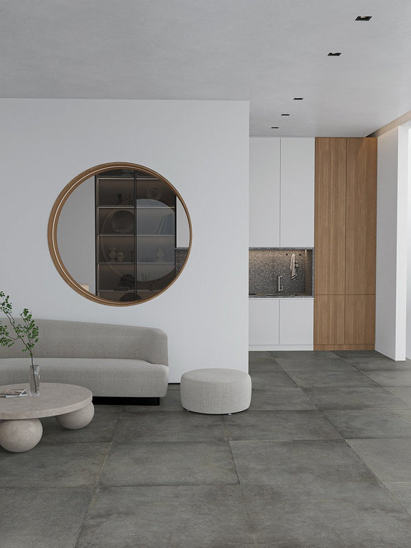 Loft Dark Italian Porcelain Tile - 800x800mm