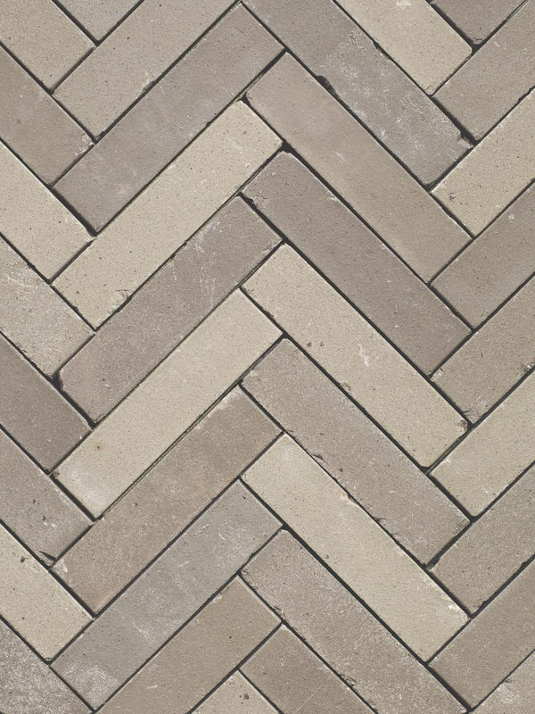 Lotis Tumbled Clay Pavers - 200x50x60mm