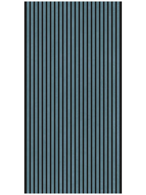 Ludo Nova Blu Nero Luxury Italian Fluted Wall Tile - 1200x600mm
