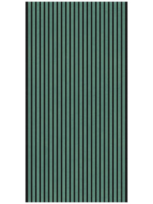 Ludo Nova Giado Nero Luxury Italian Fluted Wall Tile - 1200x600mm
