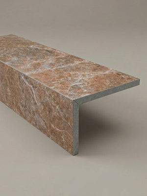 Lusso Rosso Drop Face for Steps, Coping & Pool Edging - 1200x400x100mm