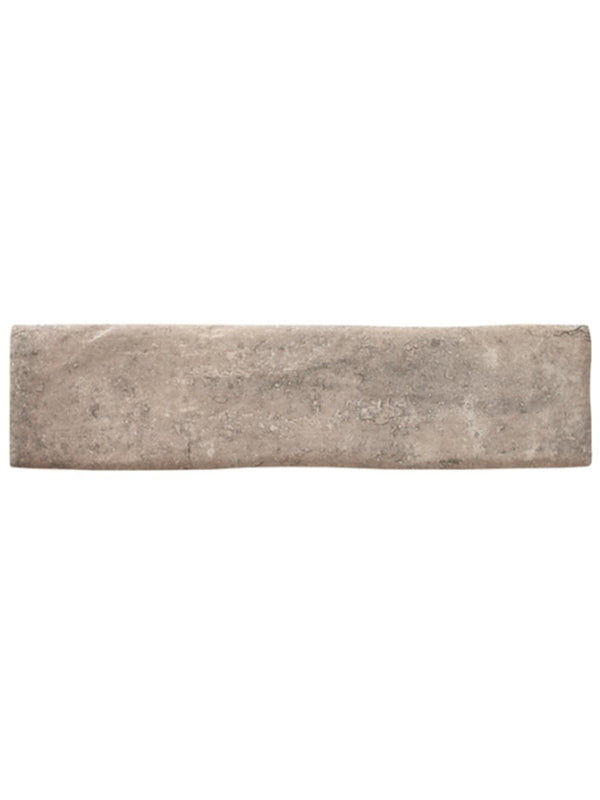 Madrazo Grey Brick Effect Porcelain Tiles - 70x280mm
