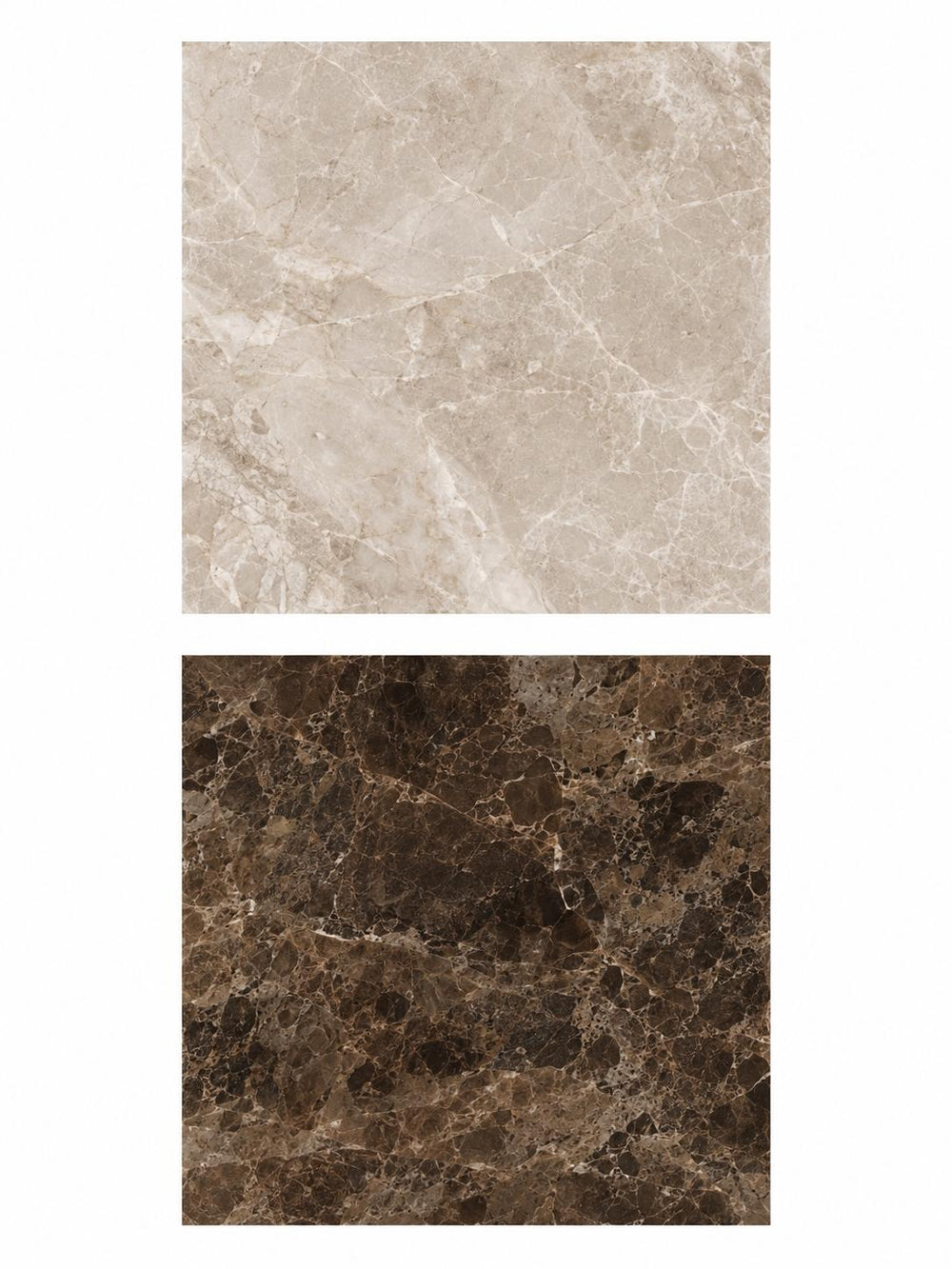 Majestic Bruno + Cosmo Crema Italian Marble Effect Porcelain Tile - 300x300x9mm