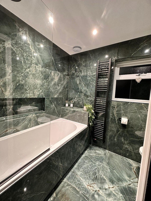 Manos Green Porcelain Tile - 1200x600mm