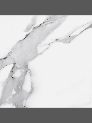Marquina White Victorian Tiles - 200x200mm