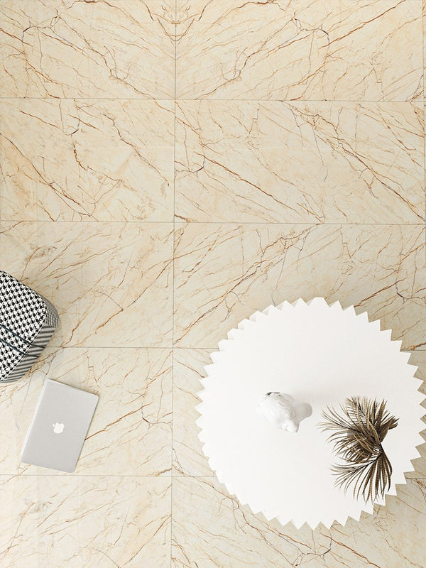 Matera Beige Porcelain Tile - 1200x600mm