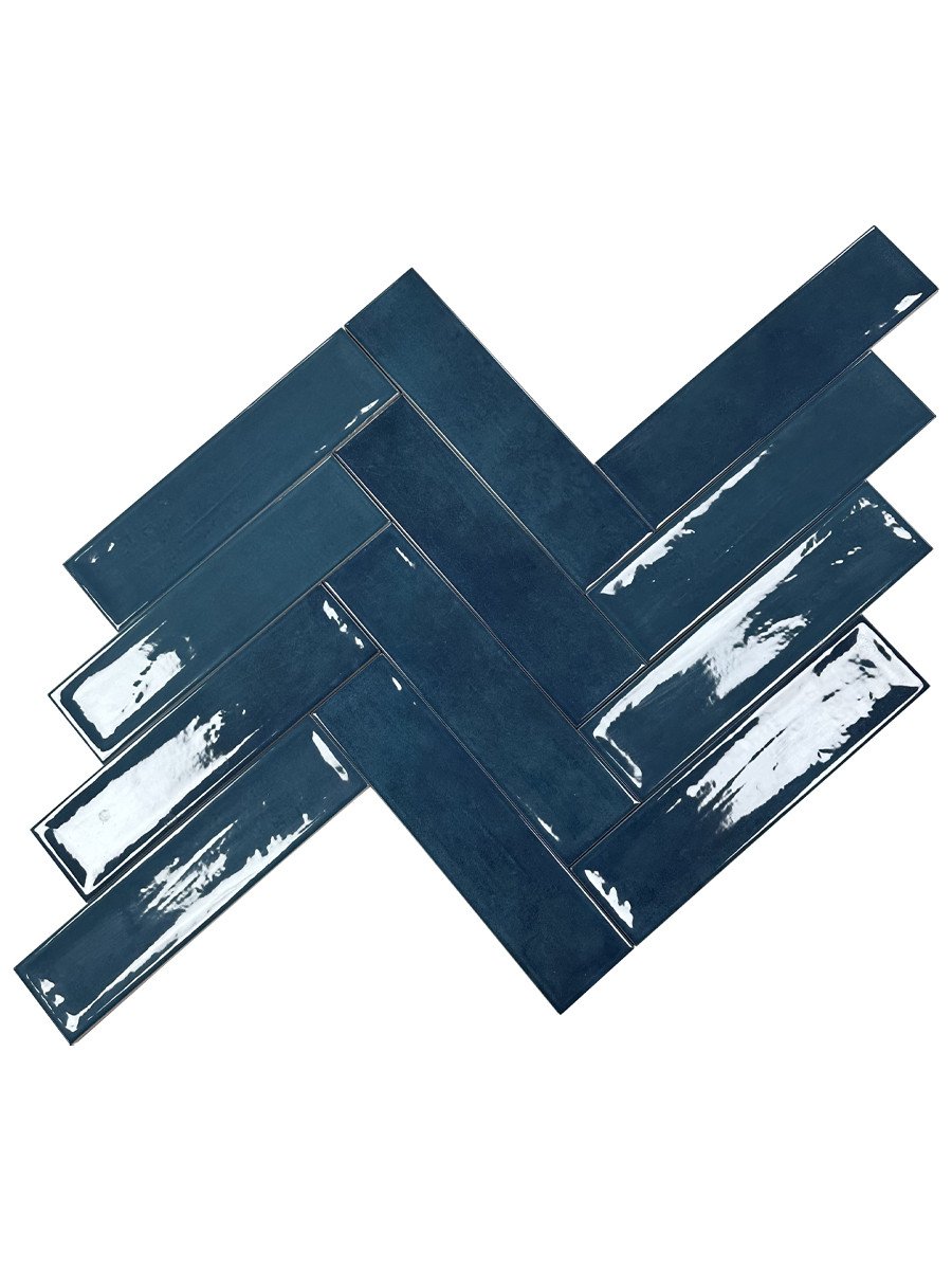 Miami Pacifico Glossy Porcelain Wall Tiles - 65x200mm