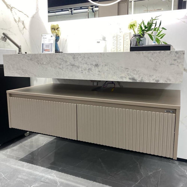 Modena Porcelain Floating Vanity With Soft Touch Drawer - 800mm / 1000mm
