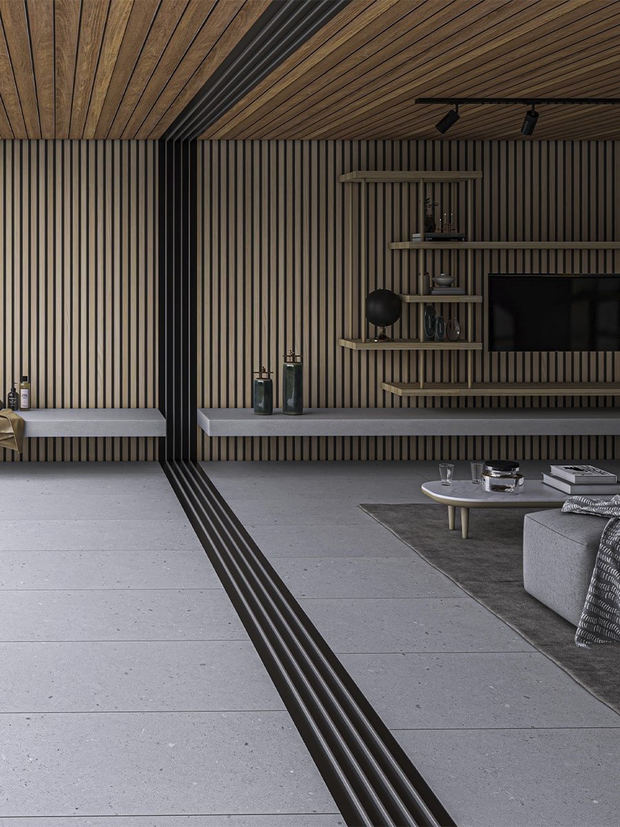 Moon White Porcelain Tile - 1200x600x9mm
