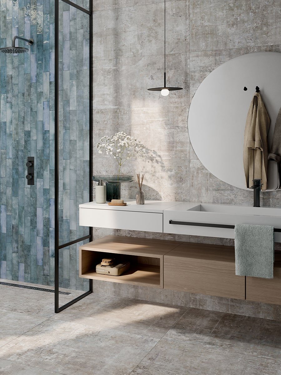 Murales Ice Porcelain Tile - 1200x600mm