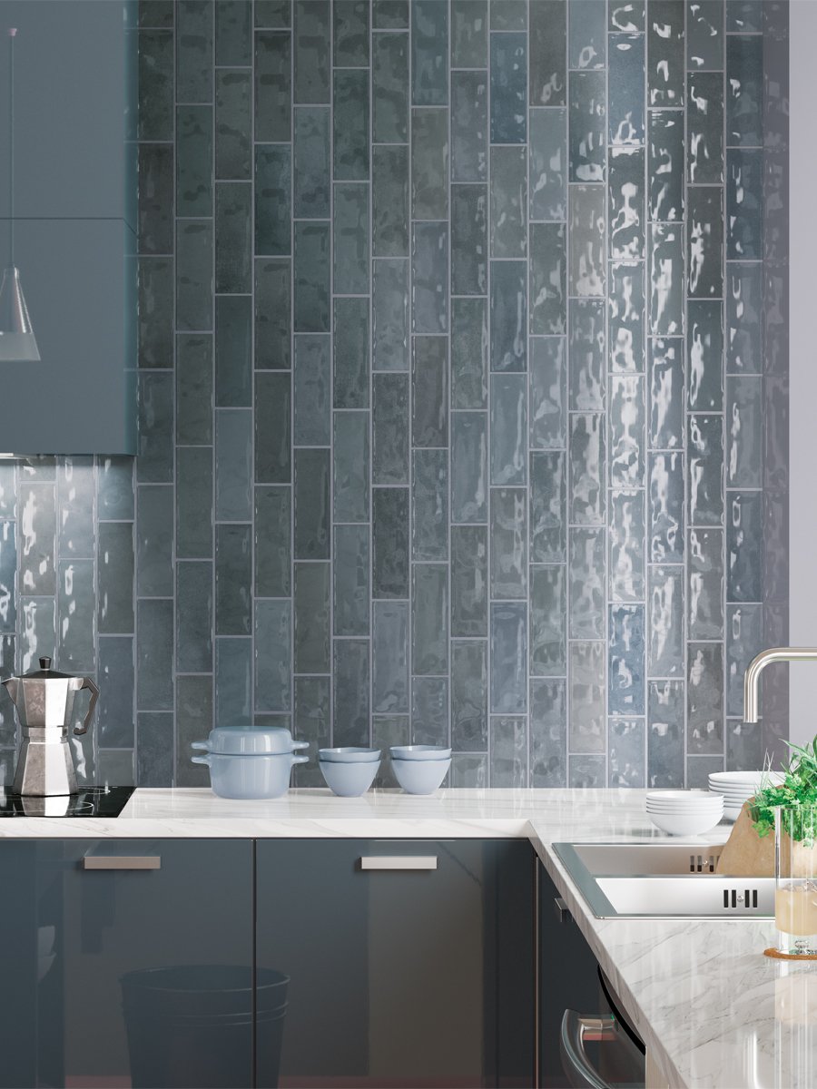 Nordic Marina Gloss Tile - 65x200mm