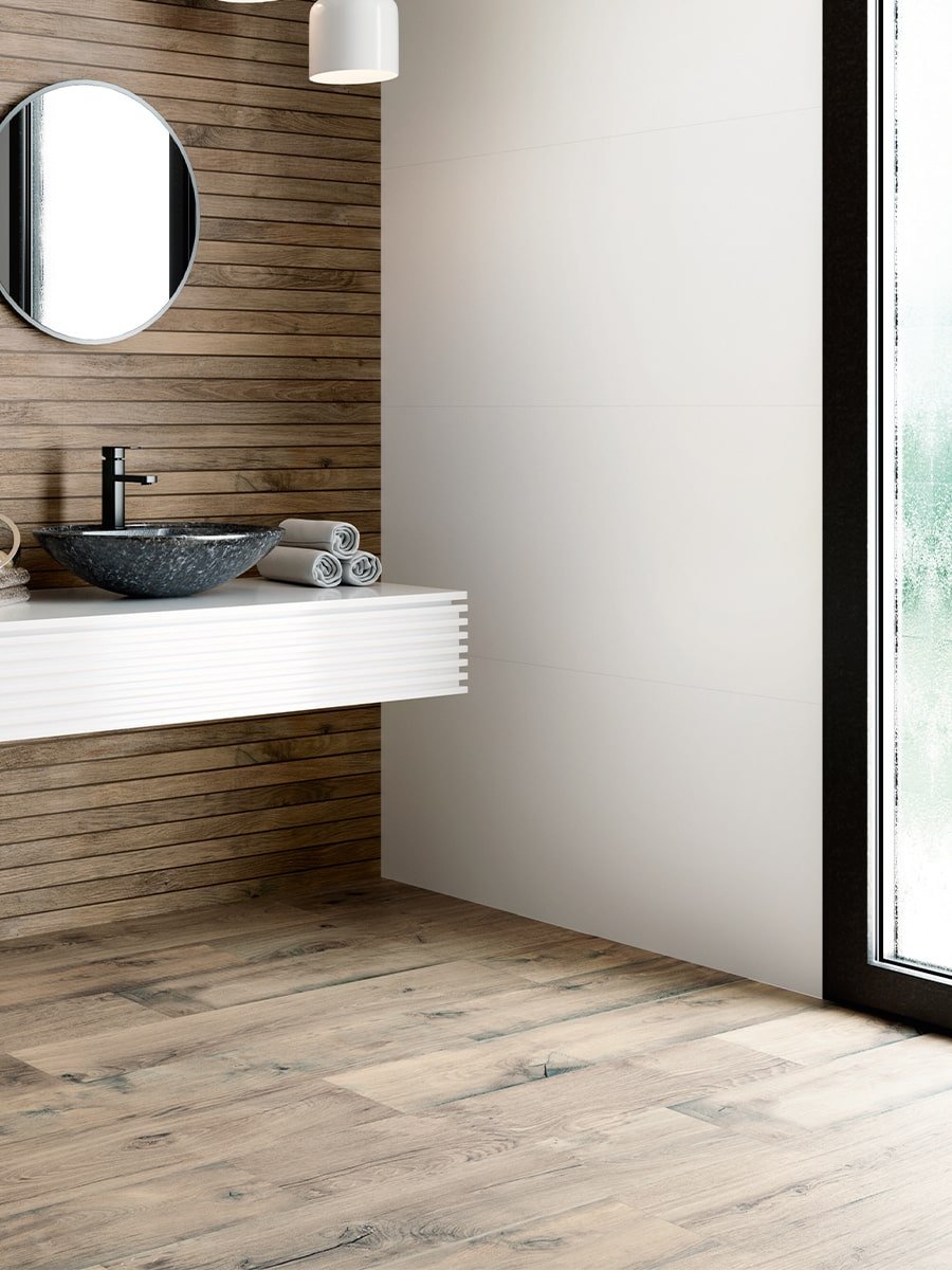 Northwood Elm Wood Effect Tile - 1200x200mm