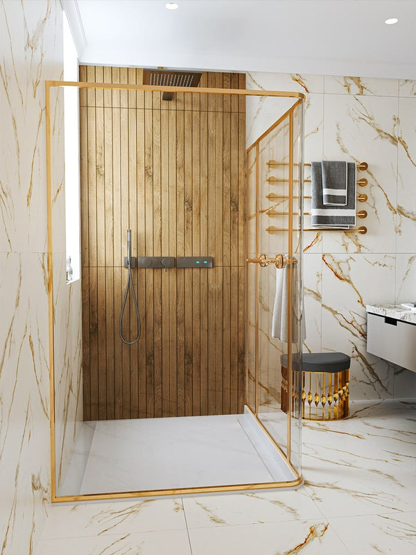 Nature Oak Slat Wood Wall Tile - 333x1000mm