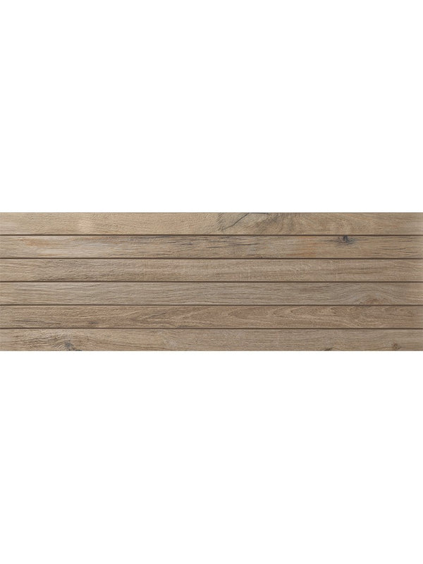 Nature Elm Slat Wood Wall Tile - 333x1000mm