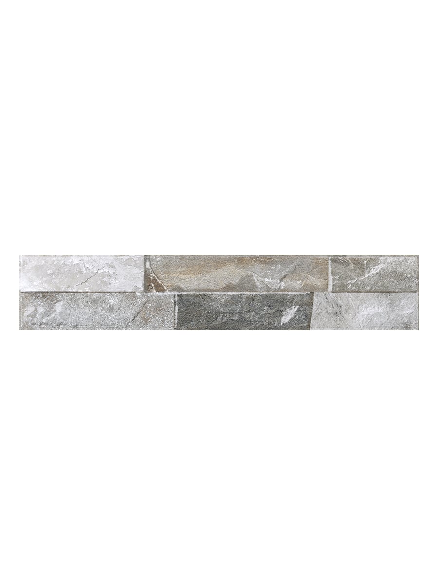 Ordino Grey Wall Tile - 80x442mm - Royale Stones