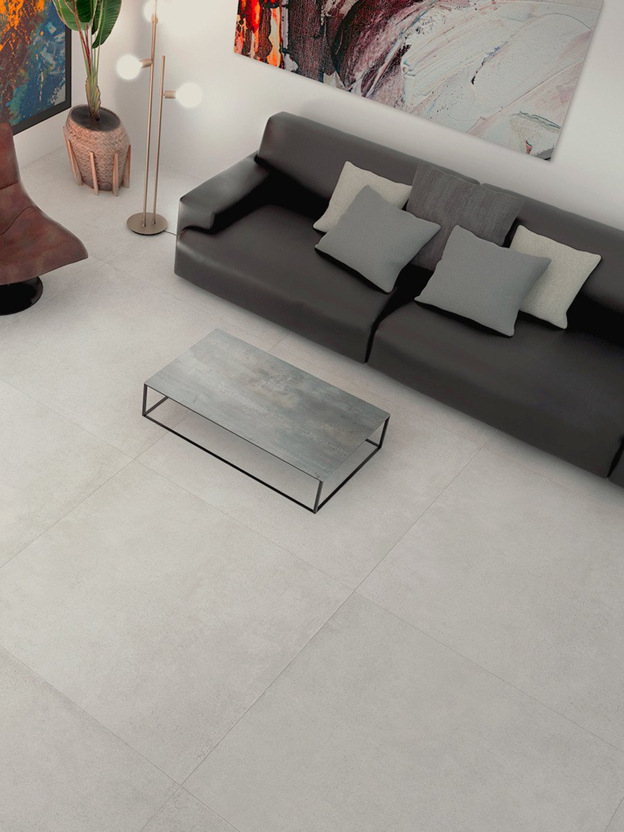 Parker White Italian Tile - 900x900mm