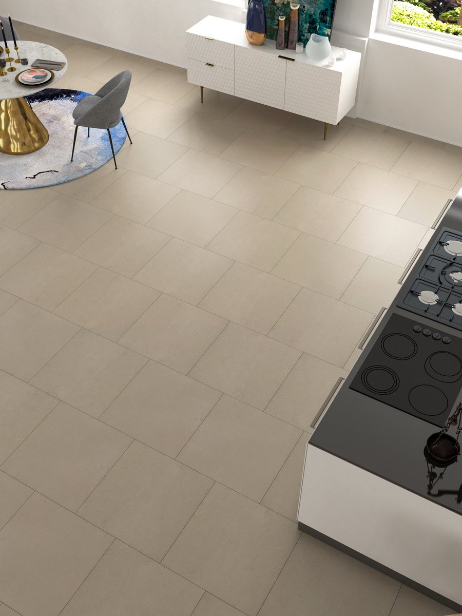 Peralta Bianco Porcelain Tile - 600x600mm