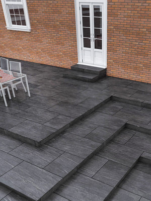Pietra Grey Outdoor Tile - 900x600x20mm