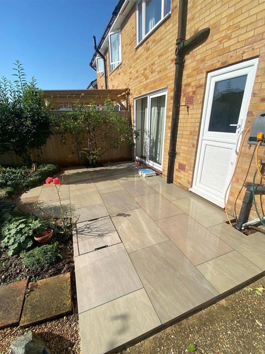 Raj Green Outdoor Porcelain - 900x600x16mm