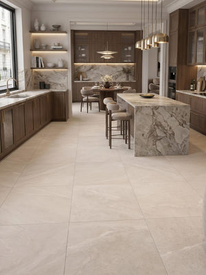 Roca Beige Non Slip Tile - 1000x1000x10mm
