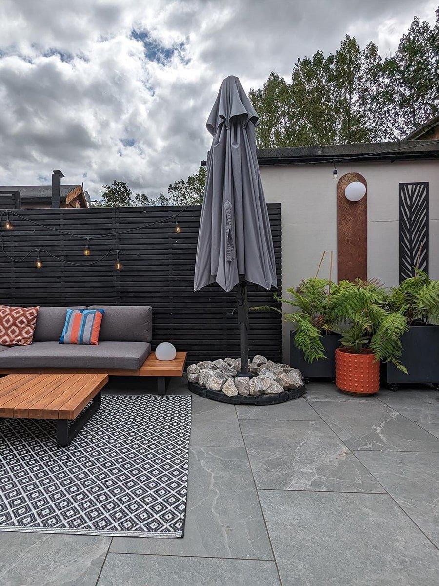 Roca Grey Outdoor Tile - 900x600x20mm