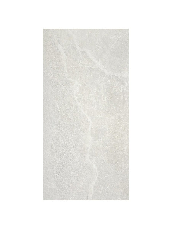 Roca White Matt Porcelain Tile - 1200x600mm