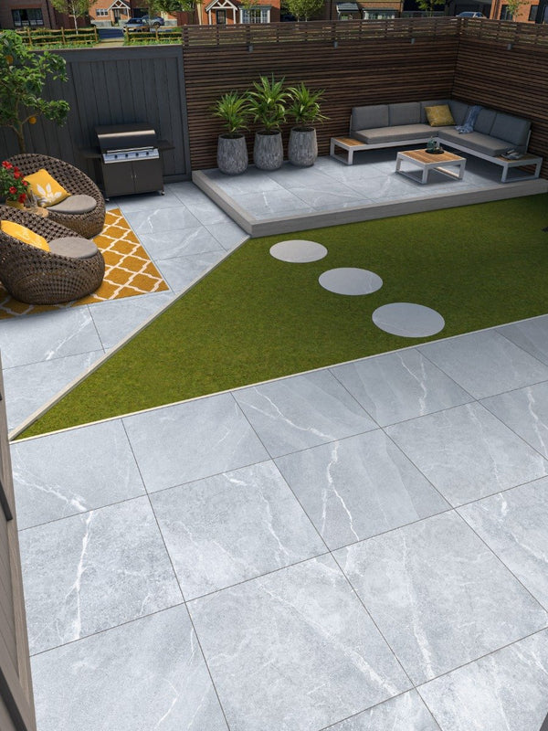 Roca White XXXL Wall & Floor Tiles - 1000x1000mm