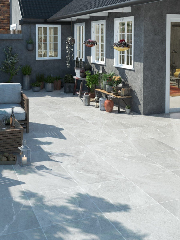 Roca White XXXL Wall & Floor Tiles - 1000x1000mm