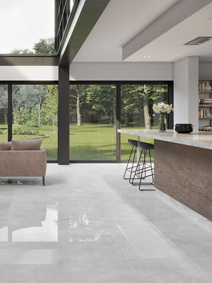 Rohe Snow Polished Tile - 1200x600mm