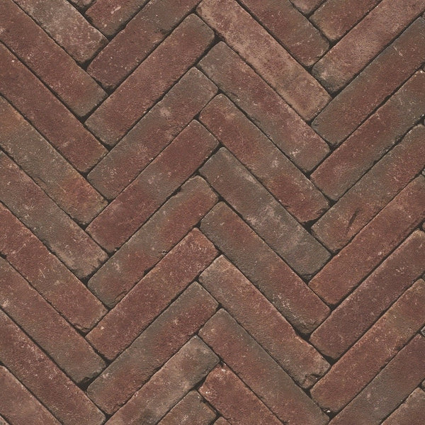 Ruston Tumbled Clay Pavers - 200x50x60mm