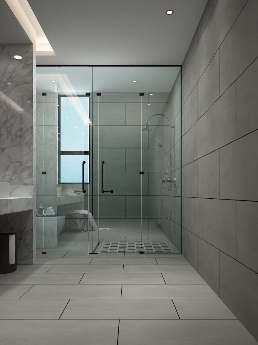 Concrete Grey Anti Slip Tile - 800x400x9.5mm