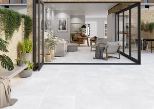 Marbella White XXXL Luxury Wall & Floor Tiles - 1000x1000