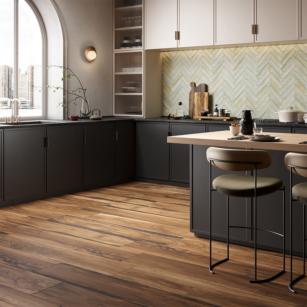 Sherwood Mahogany Italian Tile - 1000x150mm