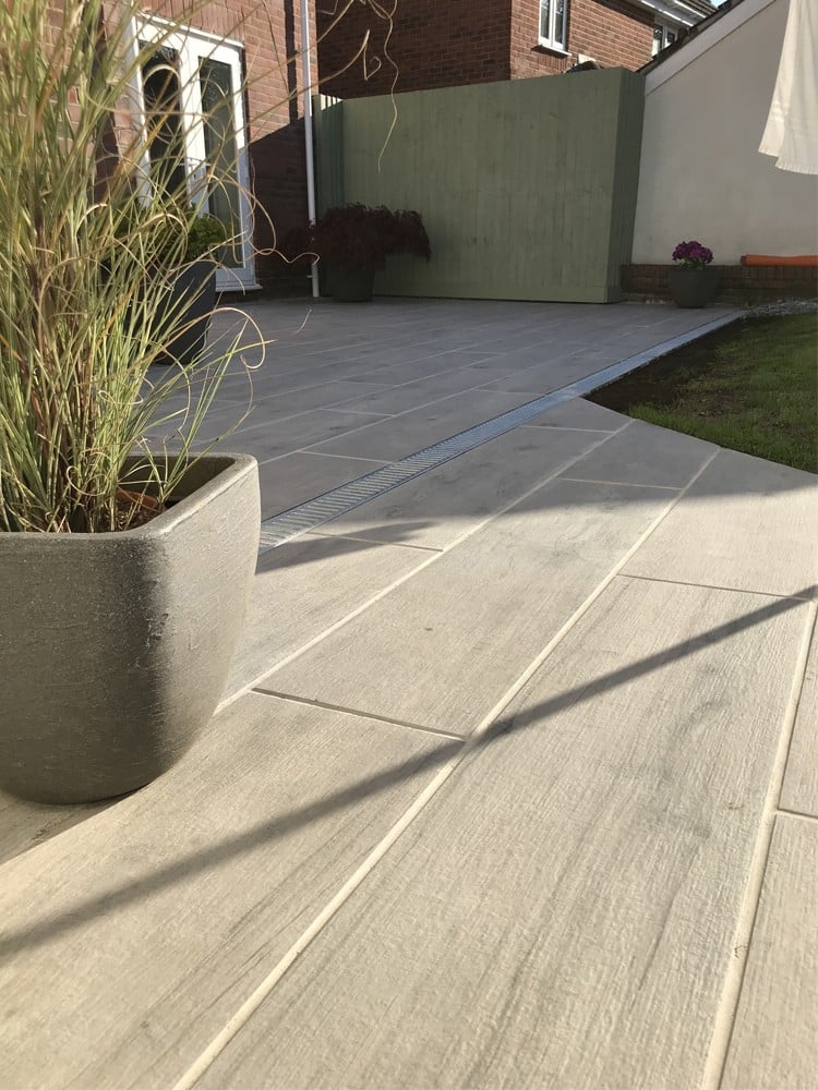 Silver Birch Outdoor Tile - 1200x300x20mm