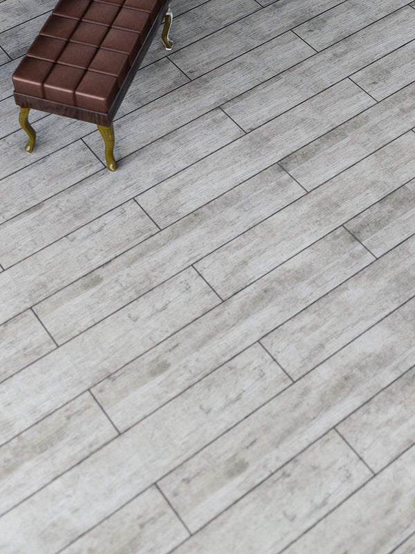 Lata Gris Wood Effect Floor & Wall Tiles - 900x150(mm)