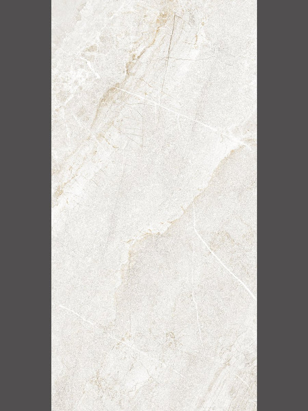 Agathos White King Size Italian Porcelain Paving Slabs - 1200x600 Pack