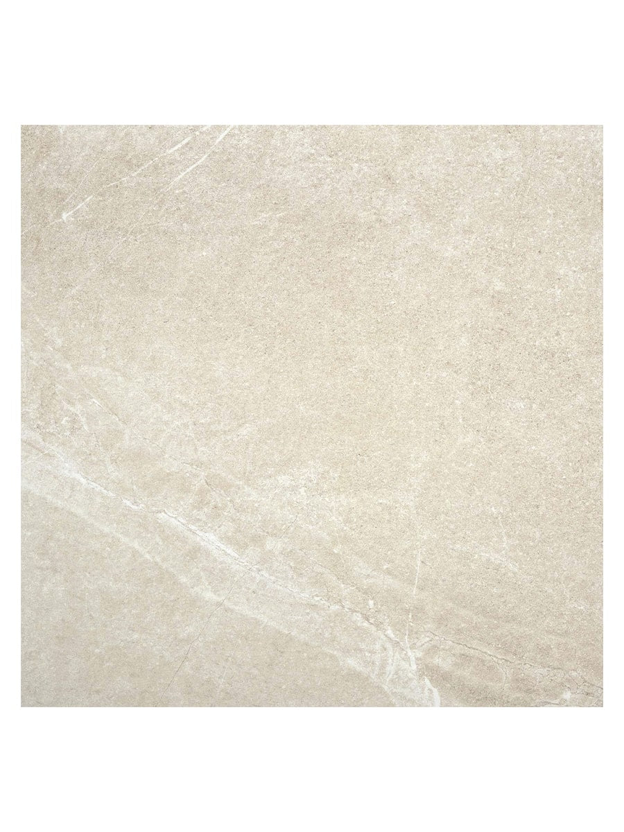 Roca Beige Matt Porcelain Tile - 600x600mm