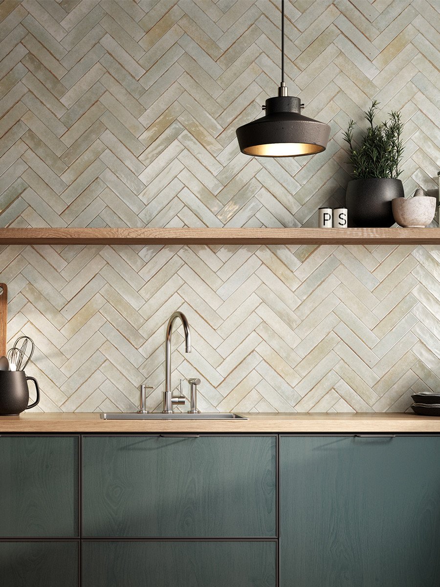 Soho Sage Italian - 60x250mm