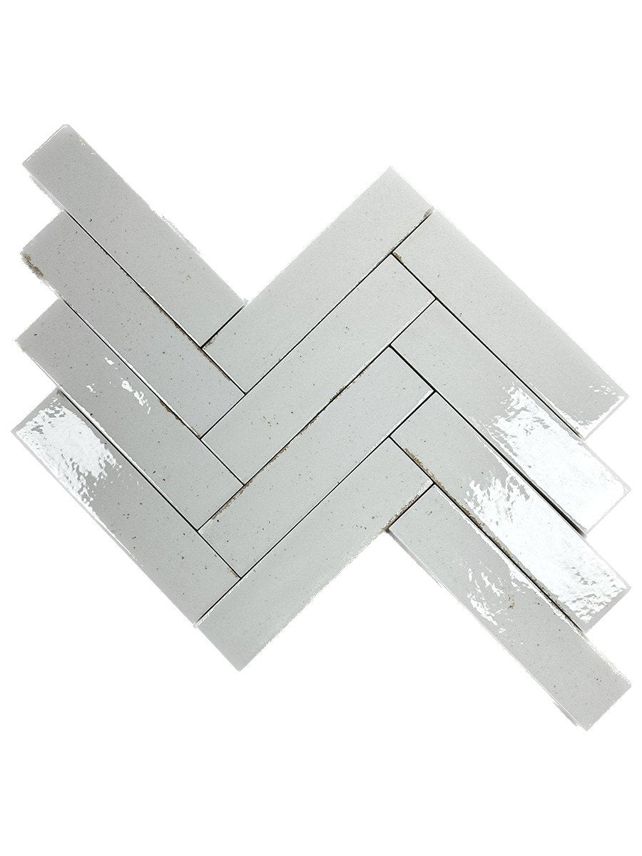 Soho White Italian Tile - 60x250mm