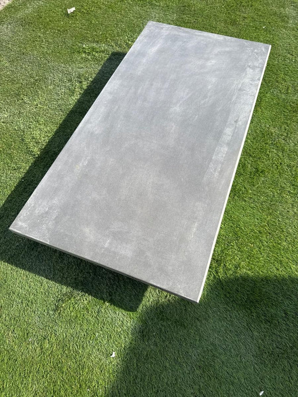 Street Graphite Porcelain Bullnose Tiles - 900x450x20mm