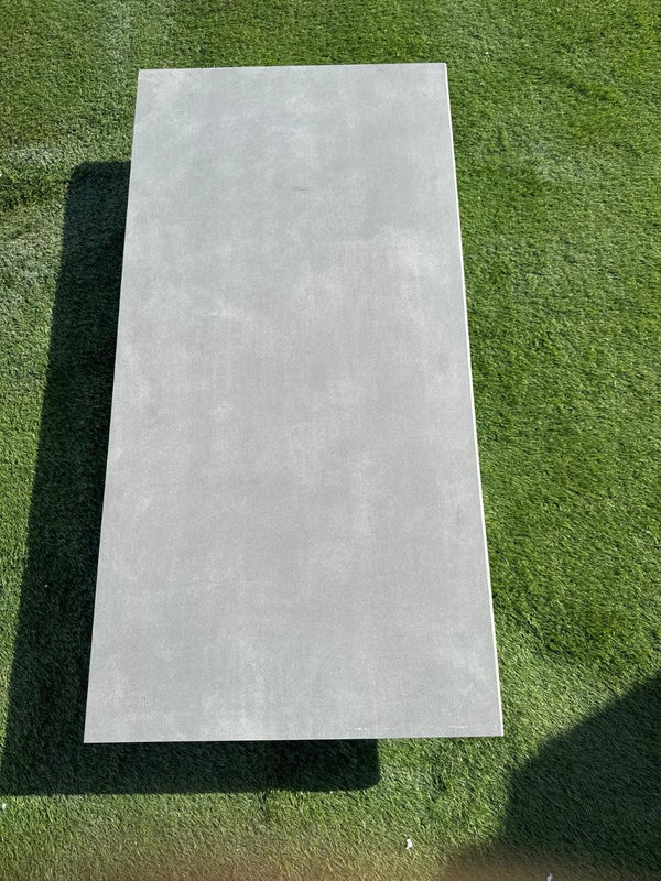 Street Grey Porcelain Bullnose Tiles - 900x450x20mm
